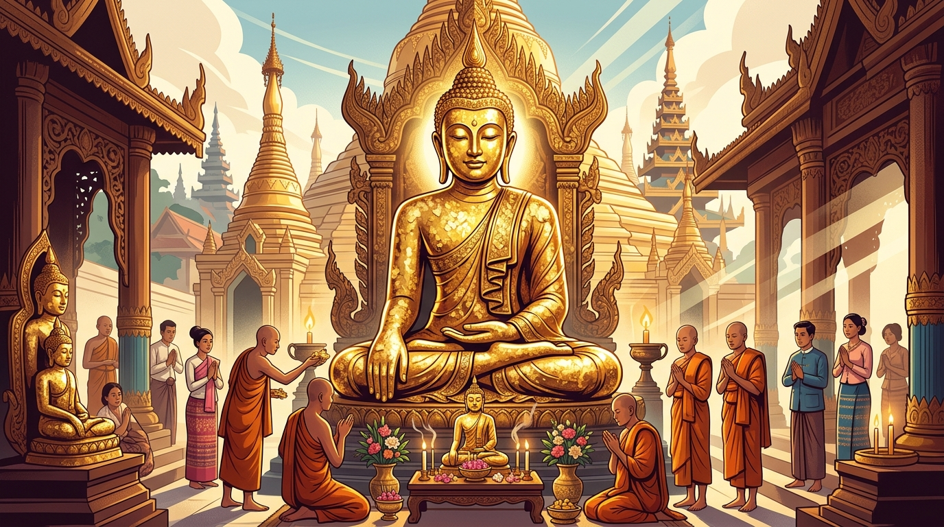 ရွှေဘက် ဗုဒ္ဓရုပ်ပွားတော်၏ သမိုင်းနှင့် အရေးပါမှု