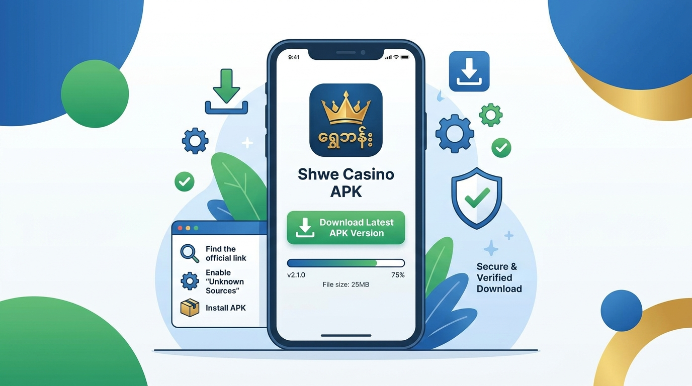 ရွှေကာစီနို APK ဆိုတာဘာလဲ။