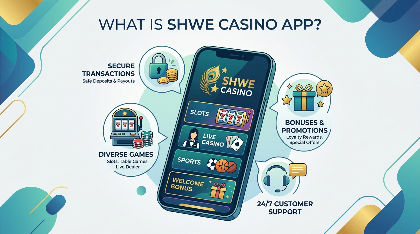 shwe casino app ရွှေကာစီနိုအက်ပ်ကို ဒေါင်းလုဒ်လုပ်နည်းနှင့် ထည့်သွင်းနည်း